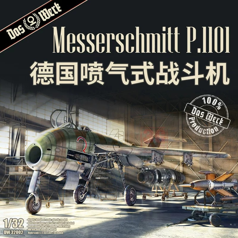 Model Kit Jet - Das Werk Plastic Assembled Aircraft Model