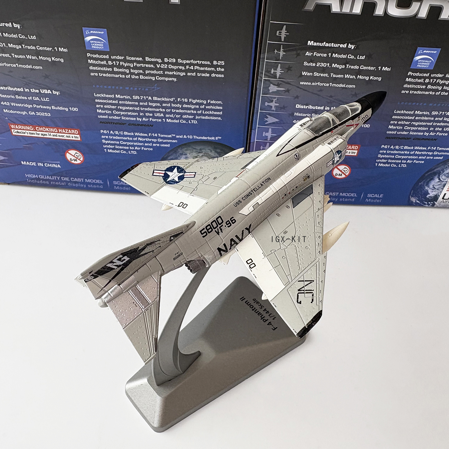 Model Kit Jet - 1/144 Scale US F-4 Phantom II