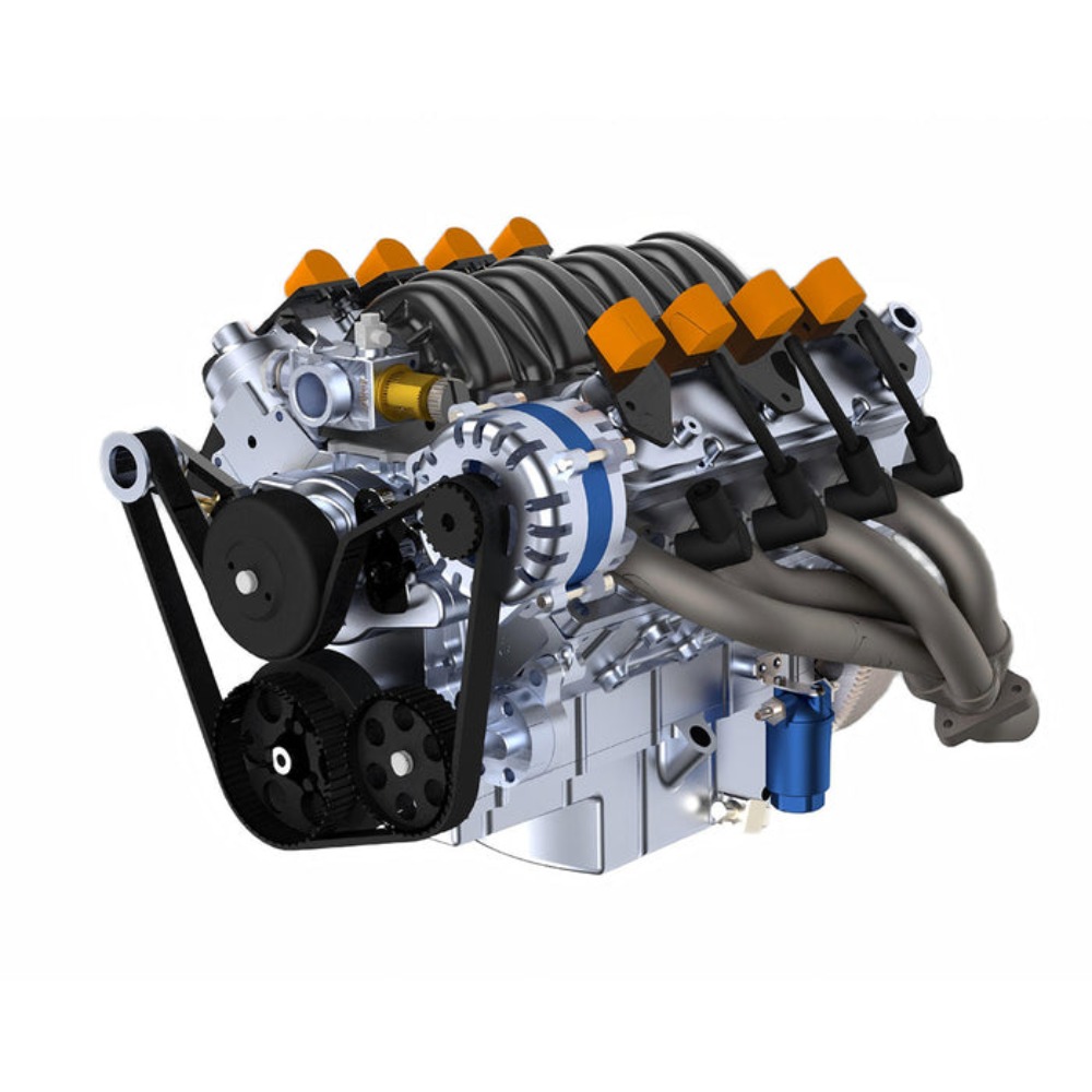 Model Kit Engine V8 - CISON V8 Engine LS-52 52CC 1/5