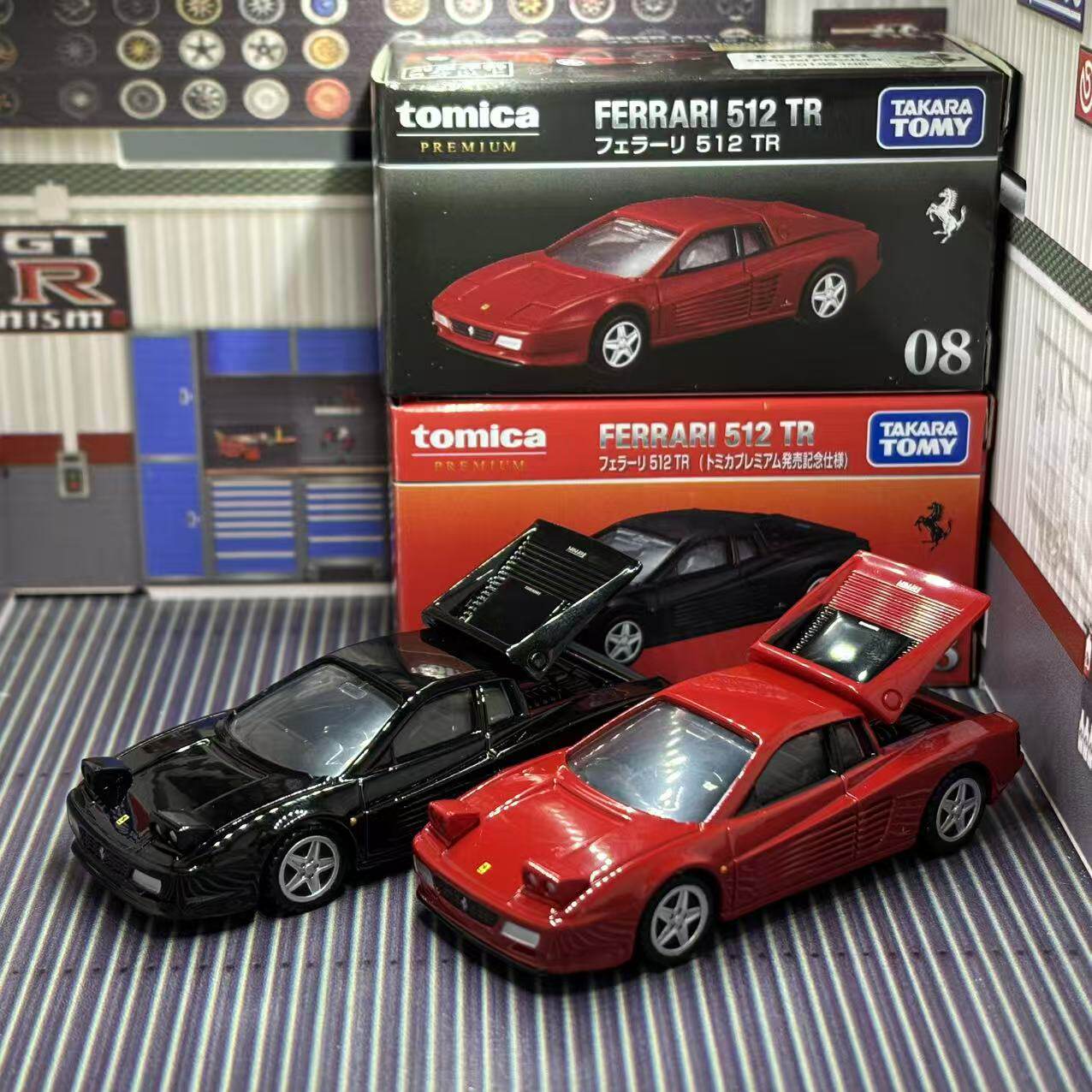 Model Kit Bmw - Takara Tomica Premium 08 Ferrari 512