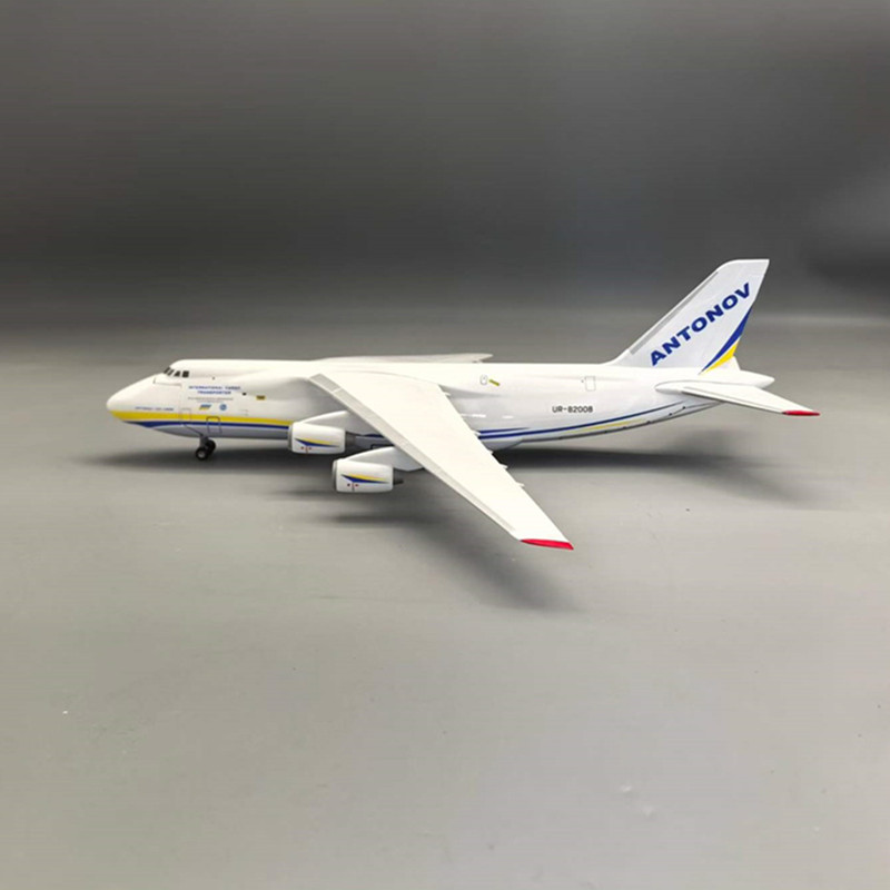 Model Kit Ukraine - 1/165 Ukraine An-124 Transport 42cm Plane