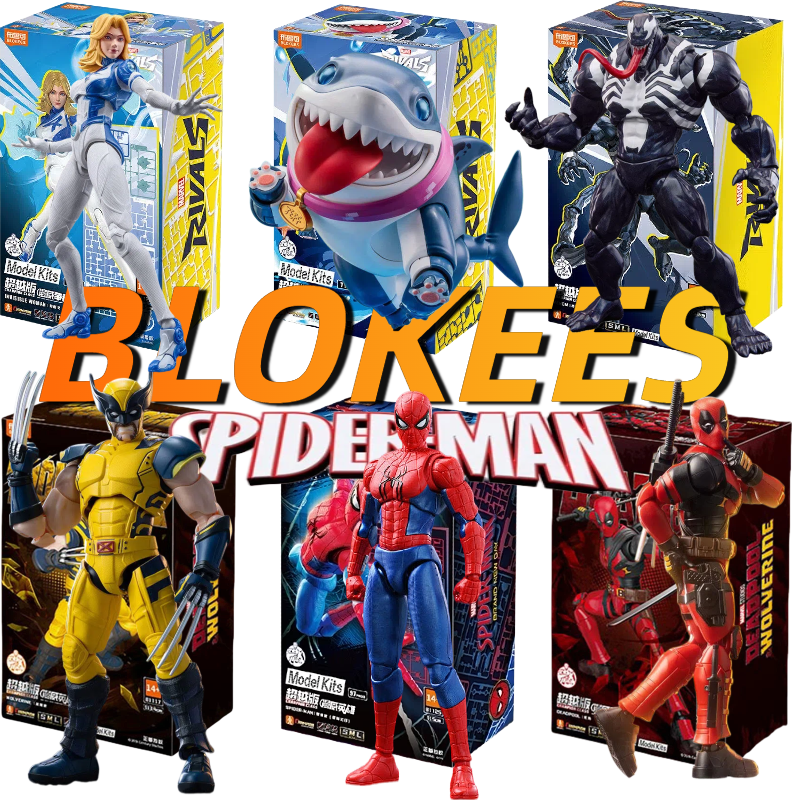 Model Kit Zero Megaman - Blokees Marvel Rivals Model Action Figure