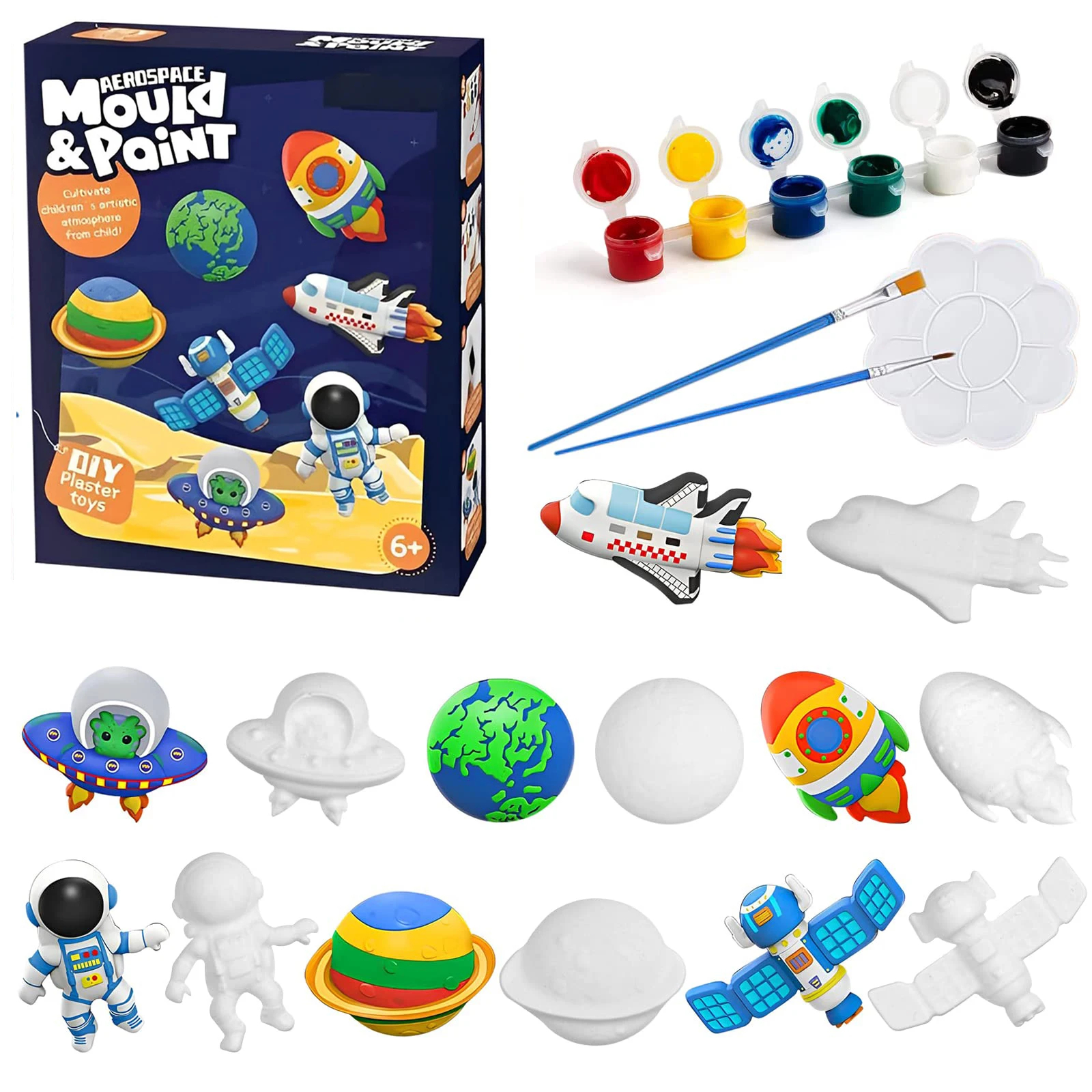 Model Kit Dinosaur - Arts and Crafts Set Painting Kit