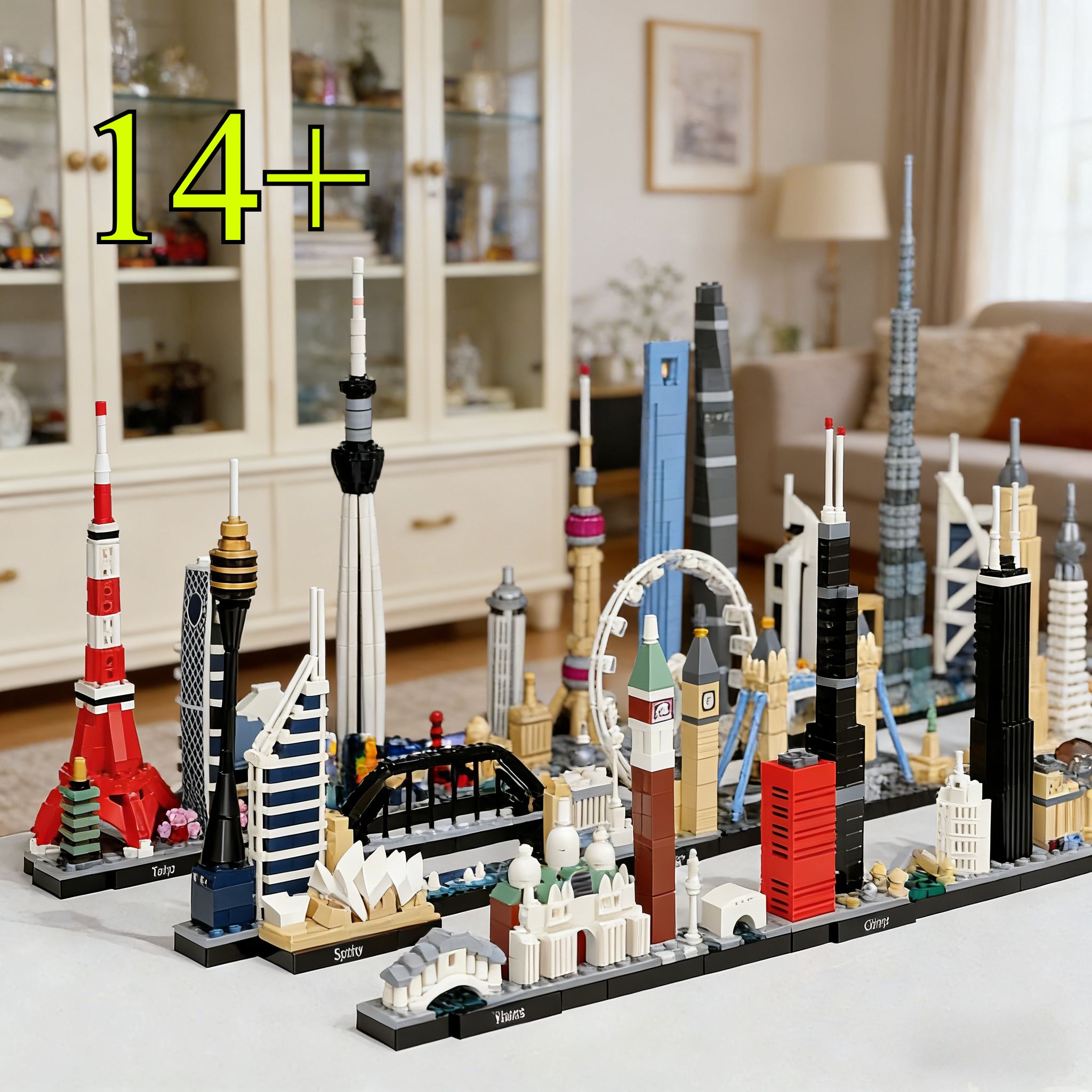 Model Kit Walmart - Ideas 2016-2022 Architecture Skylines Collectible Series