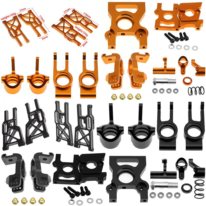 Frame Model Kit - DBX07 EX07 Accessories -Steering Knuckle/C-hub/Rear Axle