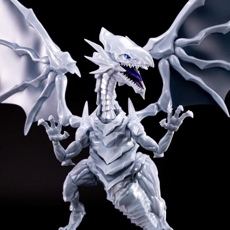 Model Kit Yugioh Bandai - New Yu-Gi-Oh Blue-Eyes White Dragon Model