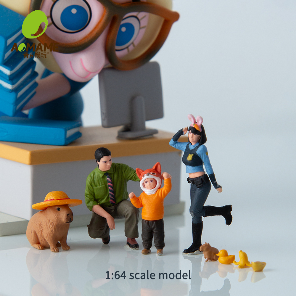 Model Kit Game - Kicarmod 1/64 Zoo Character Costume Set