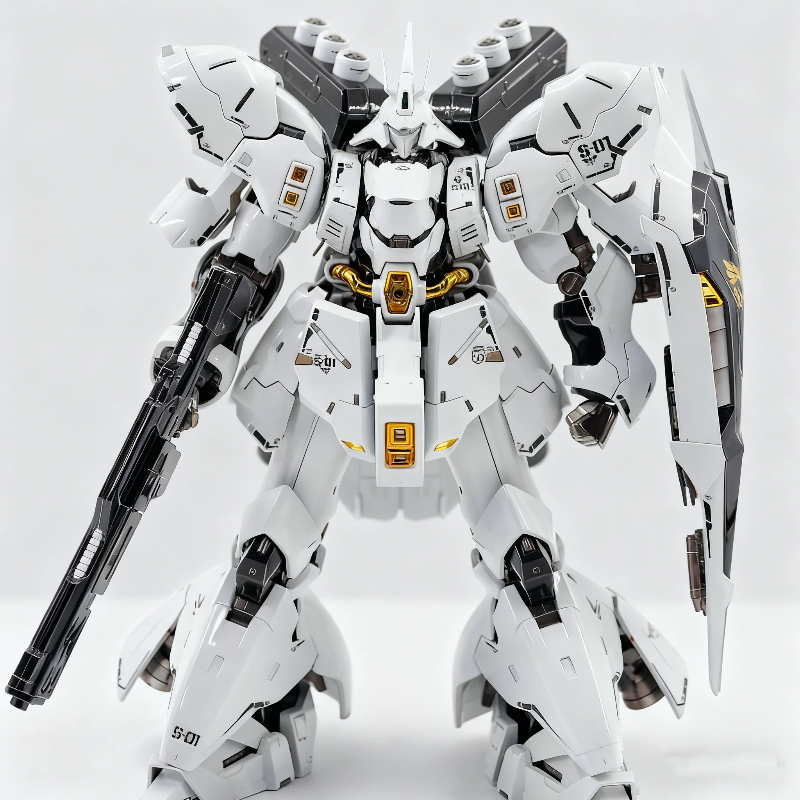 Model Kit Kshatriya - RG 1/144 MSN-04 Sazabi White Star