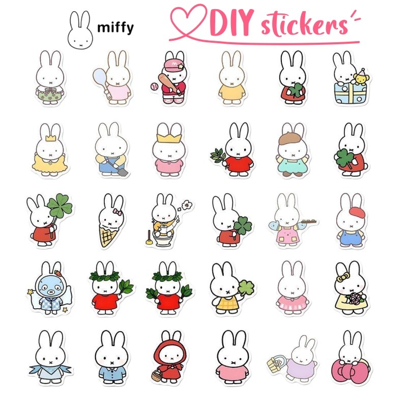 Model Kit Game - Miffy High Color Value Creative Simple