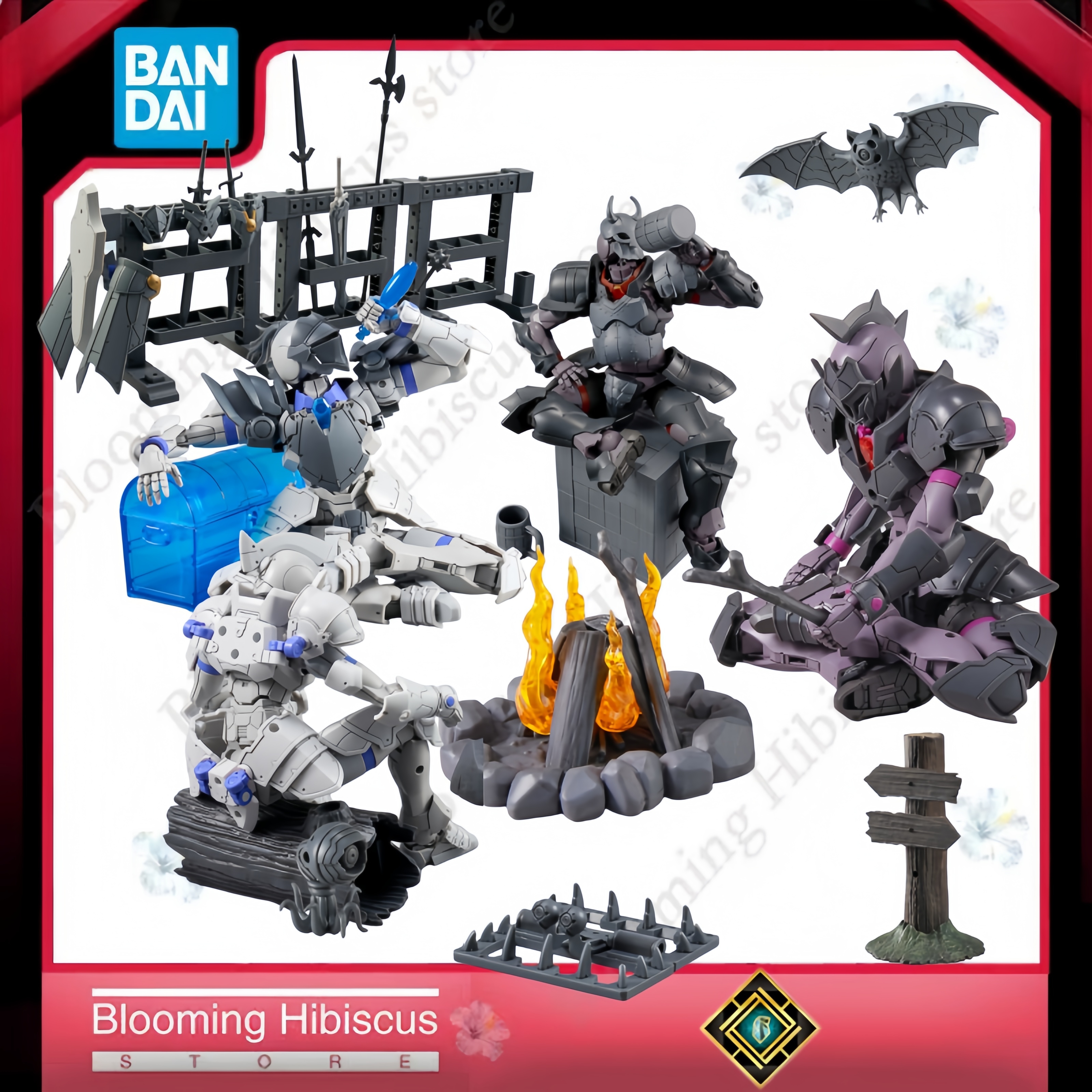 Model Kit Japan Shop - Bandai 30MF Customize Structure & Item