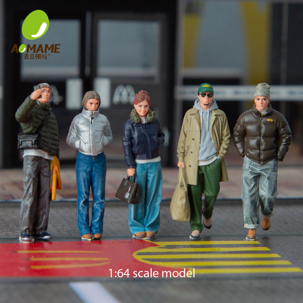 Model Kit Game - Kicarmod 1/64 Winter Streetwear Set- High