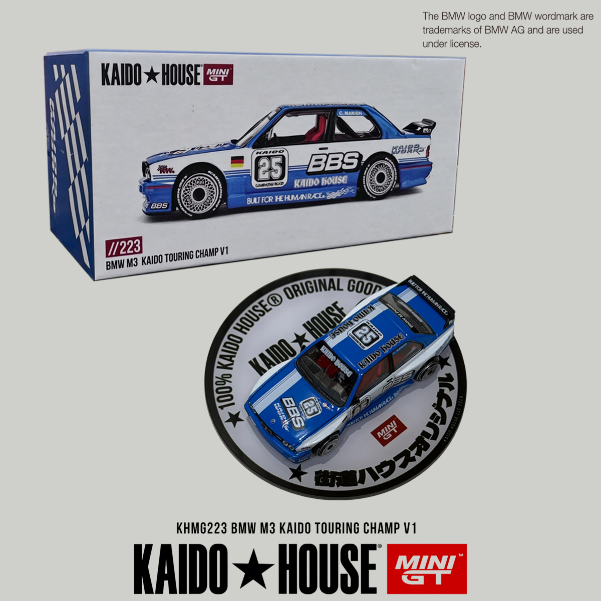 Model Kit Bmw - Kaido House x MINI GT 1:64