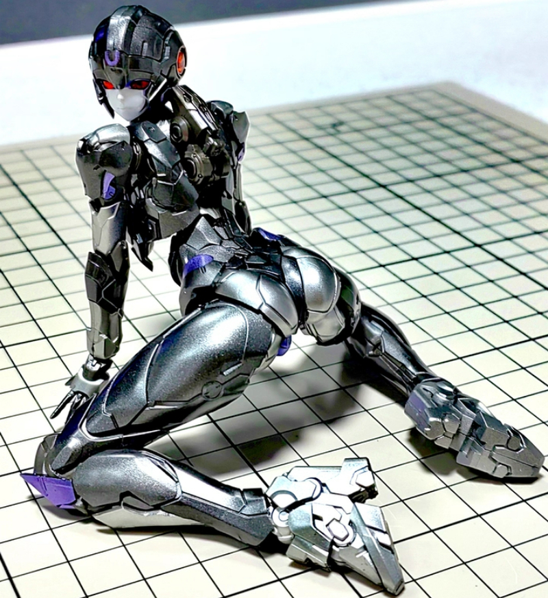 Model Kit Robot - [Repaired Version] MD002B Black Arcee Premium
