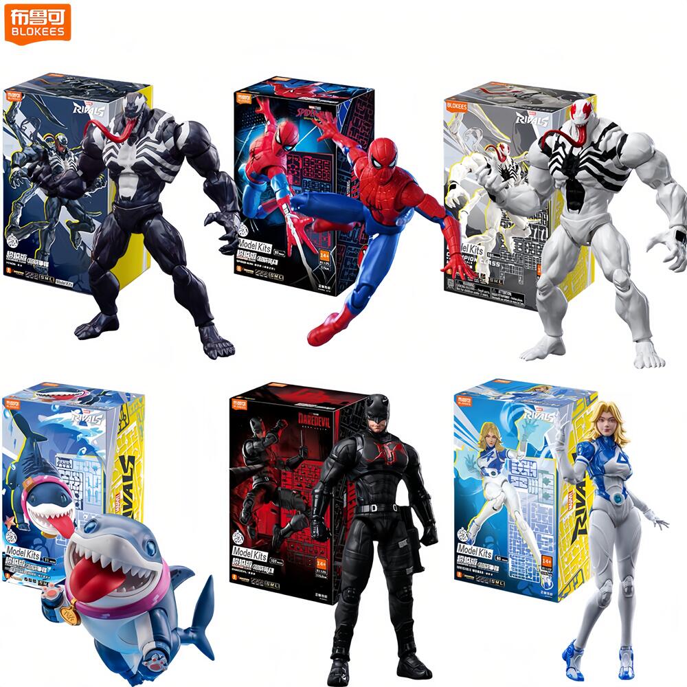 Model Kit Zero Megaman - Blokees Spider Man Anti-Venom Daredevil Action