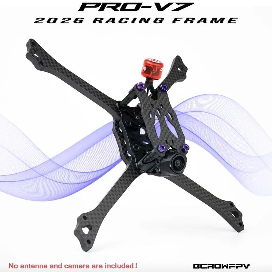 Frame Model Kit - BCROWFPV PRO-V7 Racing Drone Frame Kit