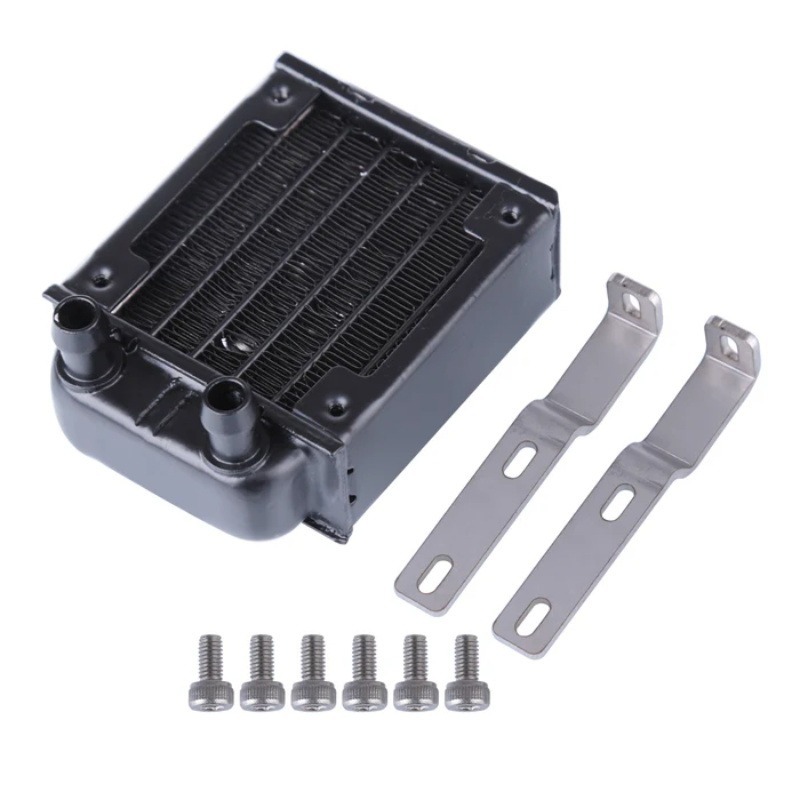 Model Kit Engine V8 - TOYAN Radiator Kit Water Tank Assembly