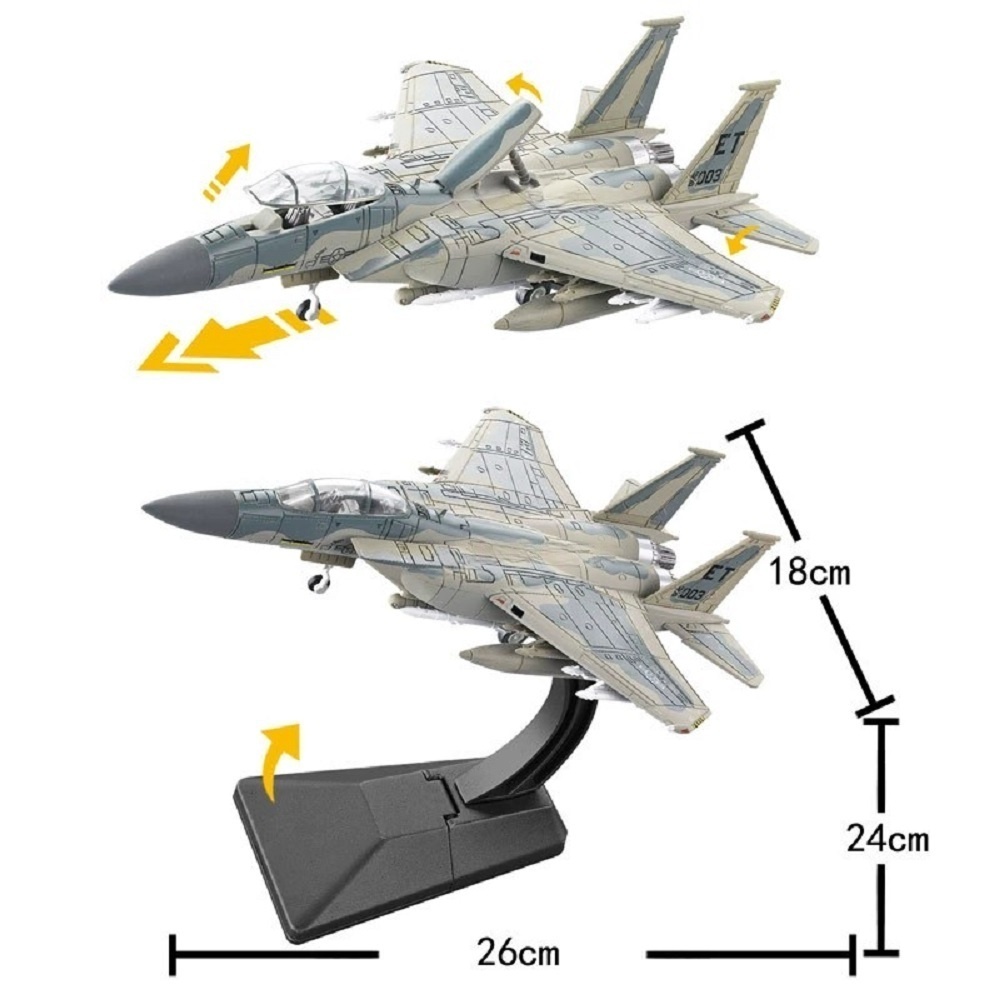 Model Kit Jet - New 1/72 F-15 Eagle Quick Build