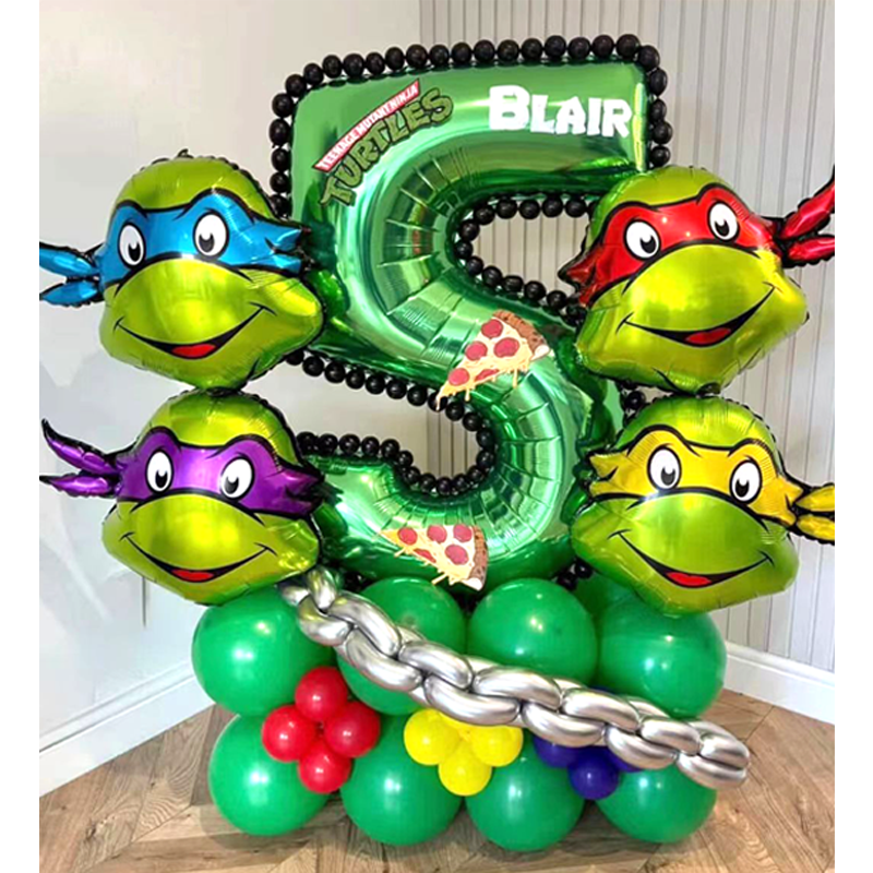 Model Kit Walmart - Ninja Turtles Themed Balloon Arch Kit