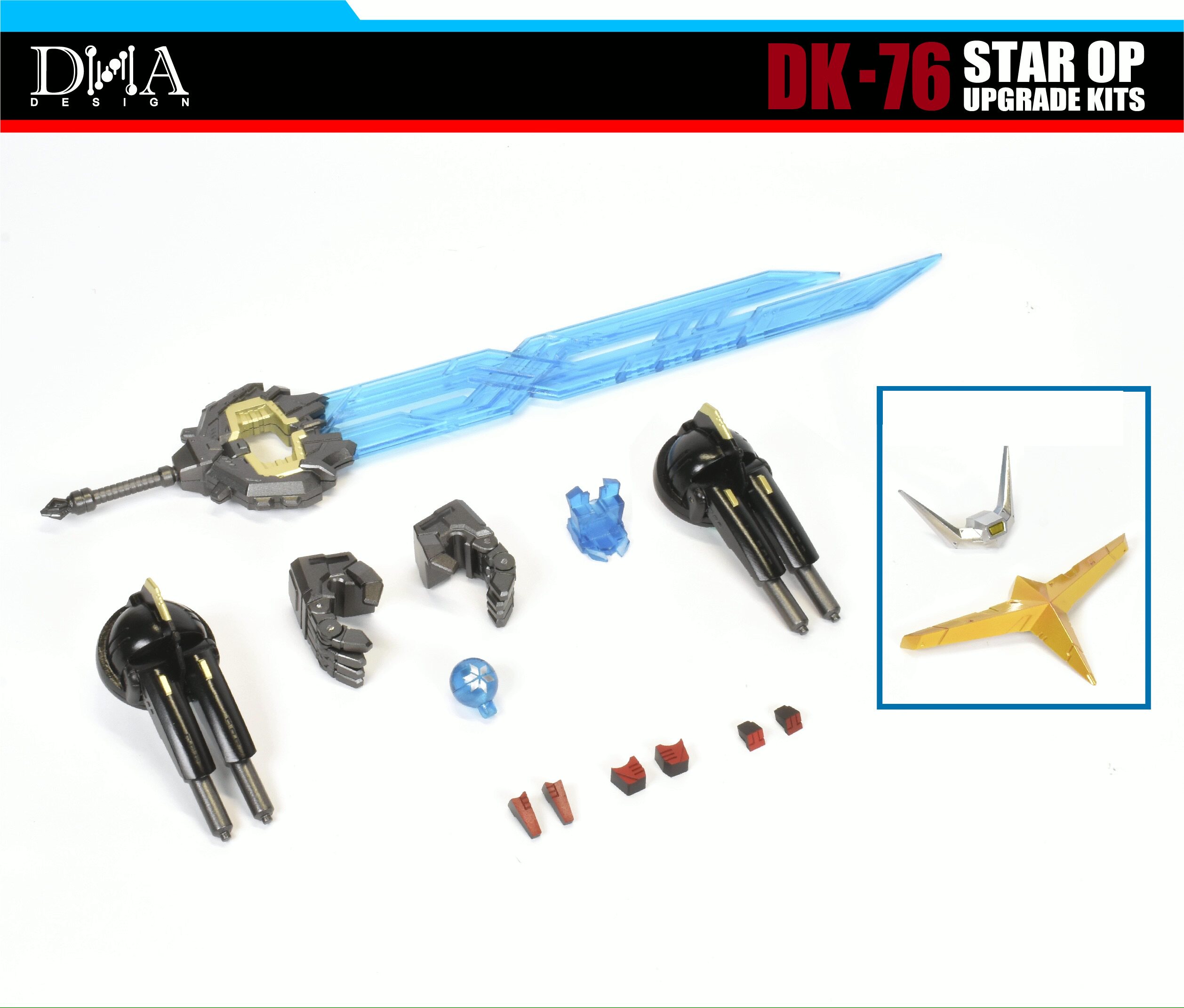 Model Kit Robot - DNA DK-76 Upgrade Kit for Age