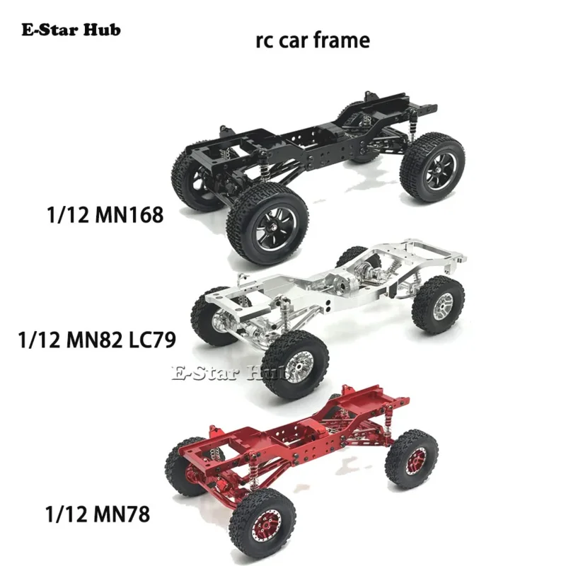 Frame Model Kit - RC CAR Full Metal Chassis Frame