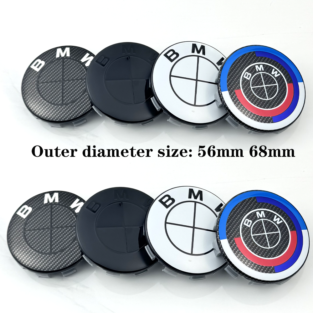 Model Kit Bmw - 4Pcs 56mm 68mm Replacement new model