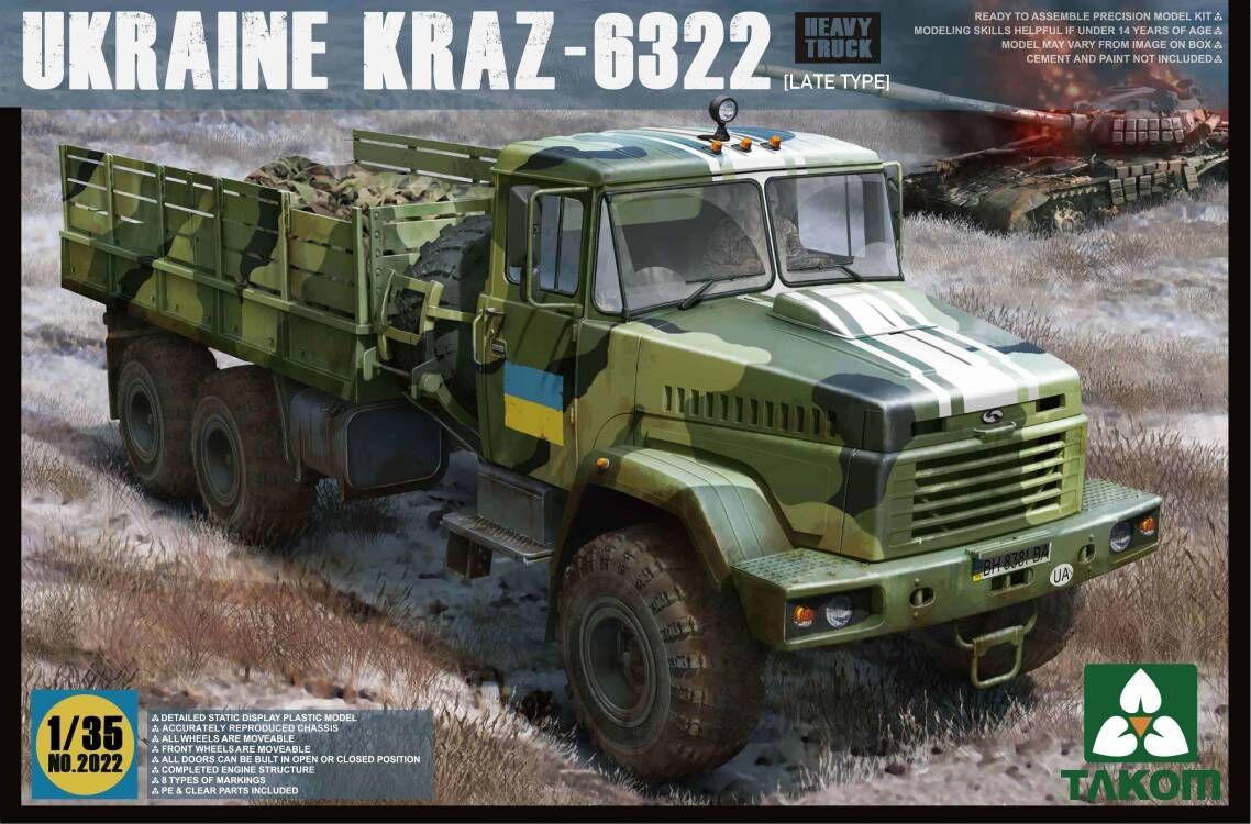 Model Kit Ukraine - Takom 2022 1/35 Quy Mô Ukraina