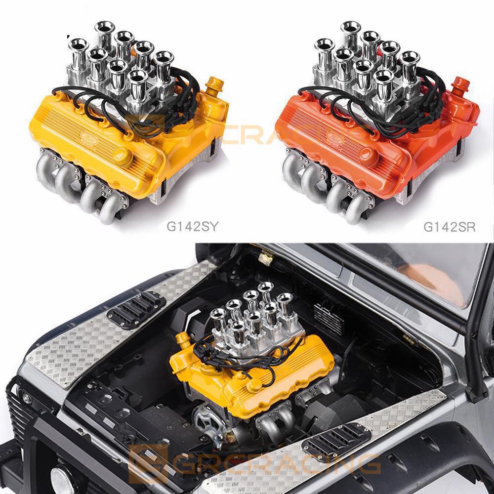 GRC 1/10 simulation V8 engine  - đánh giá và giá Model Kit Engine V8