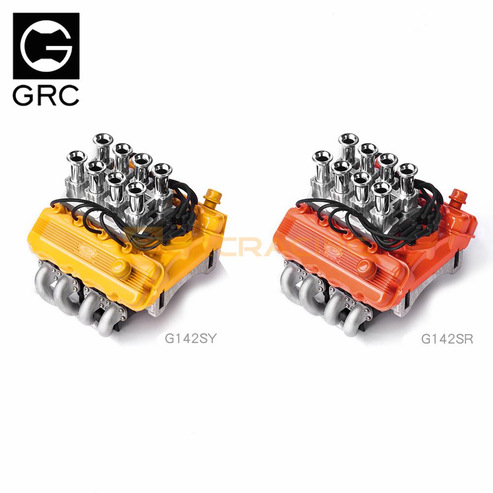 GRC 1/10 simulation V8 engine  - đánh giá và giá Model Kit Engine V8
