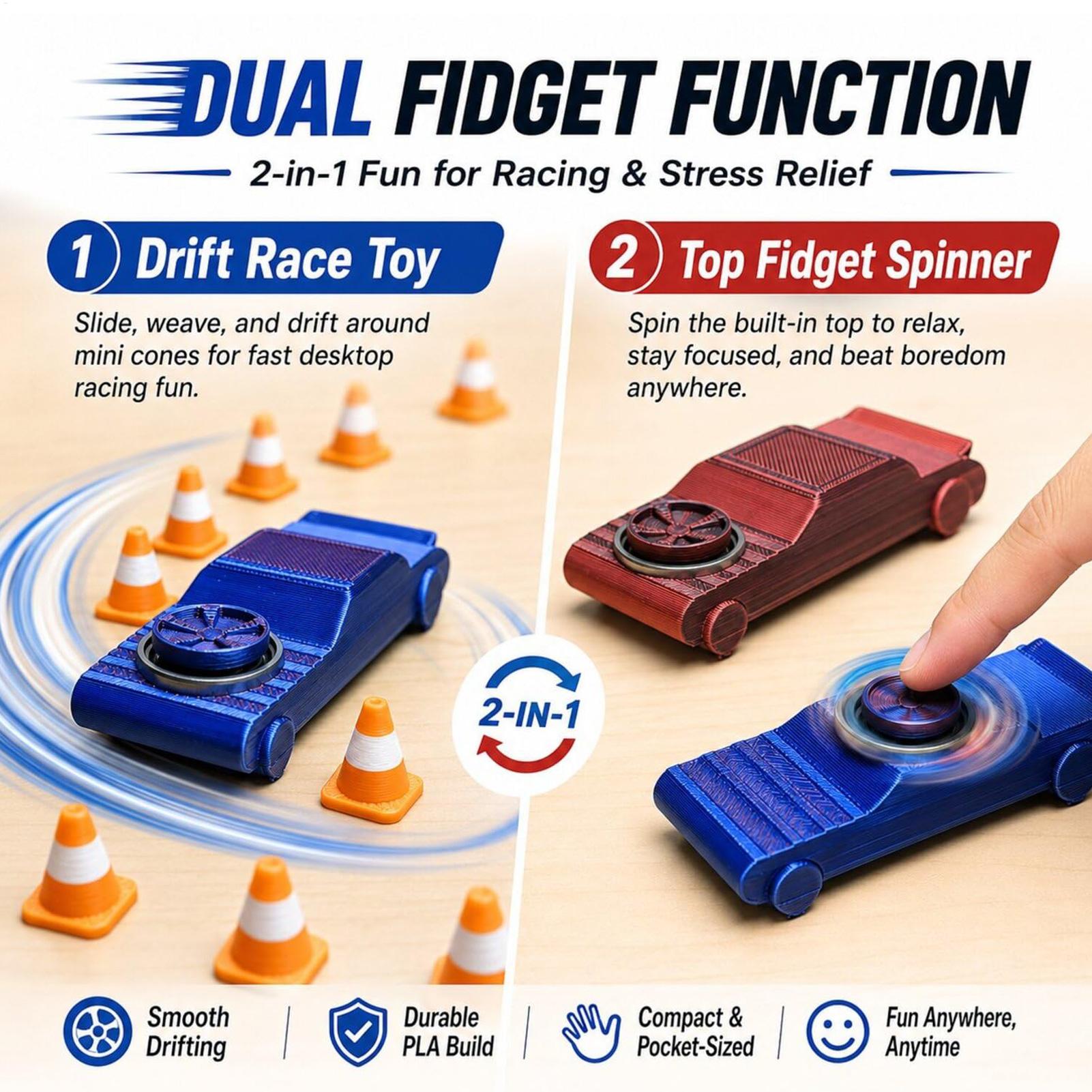 Mini Pocket Drift Car Fidget T - đánh giá và giá Model Kit Game