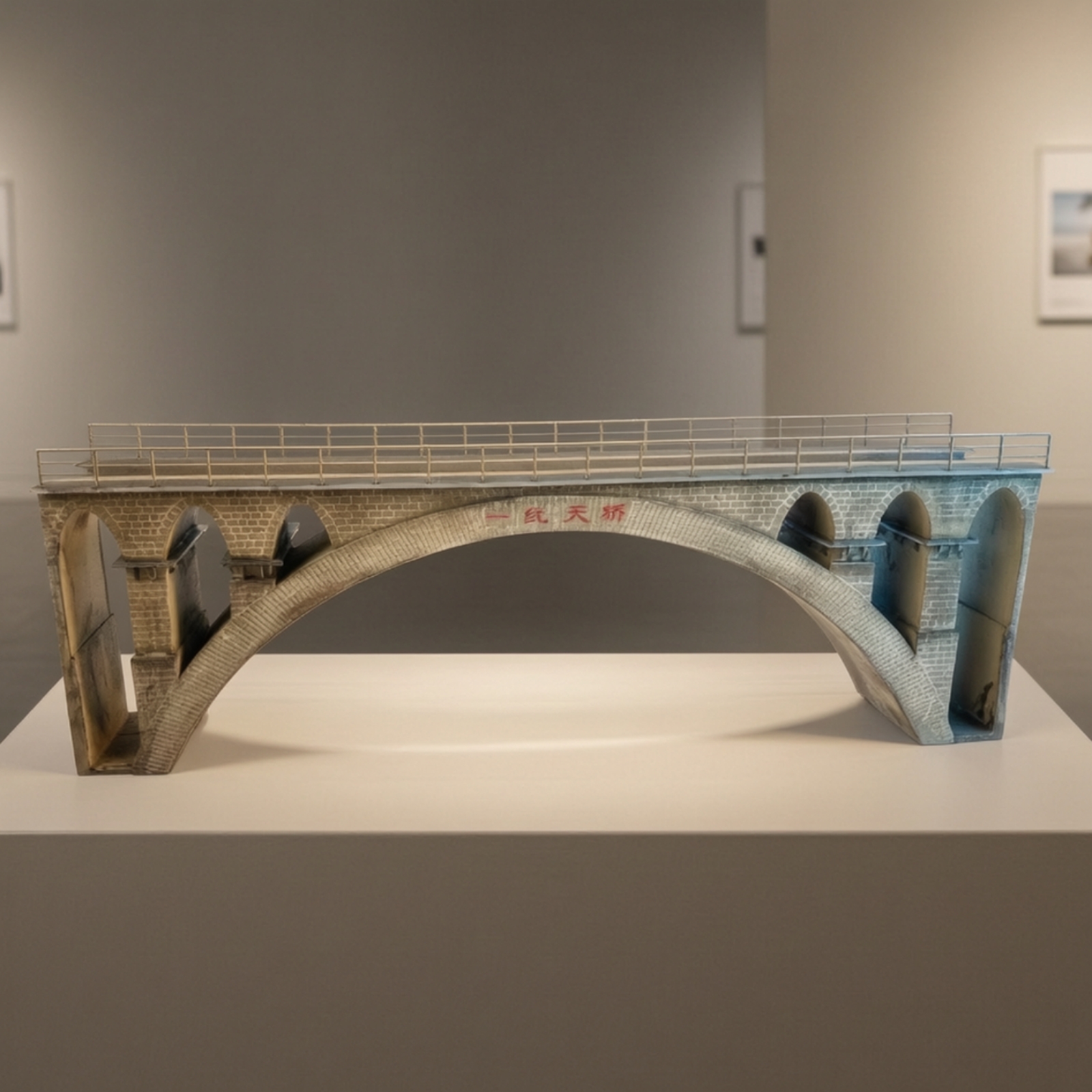 Arched Bridge Model with Instr - đánh giá và giá Model Kit Train