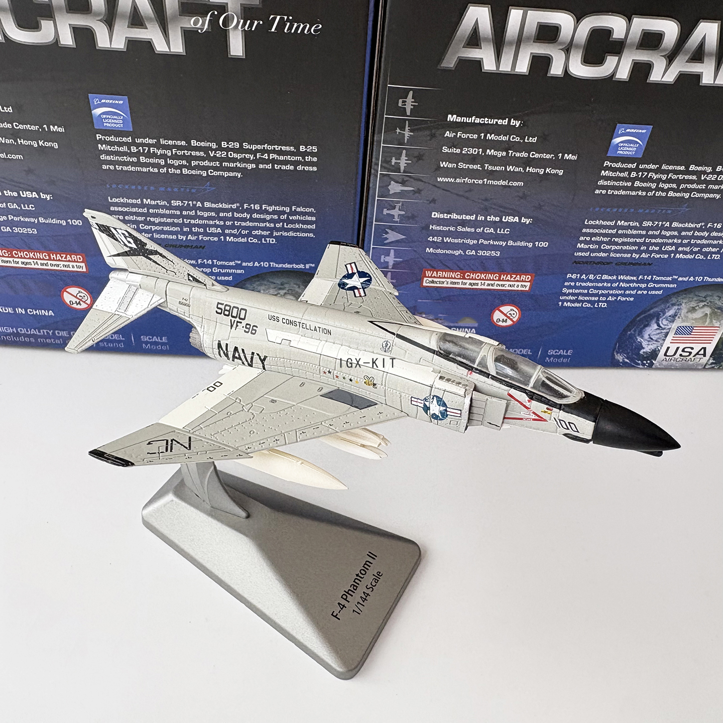 1/144 Scale US F-4 Phantom II  - đánh giá và giá Model Kit Jet