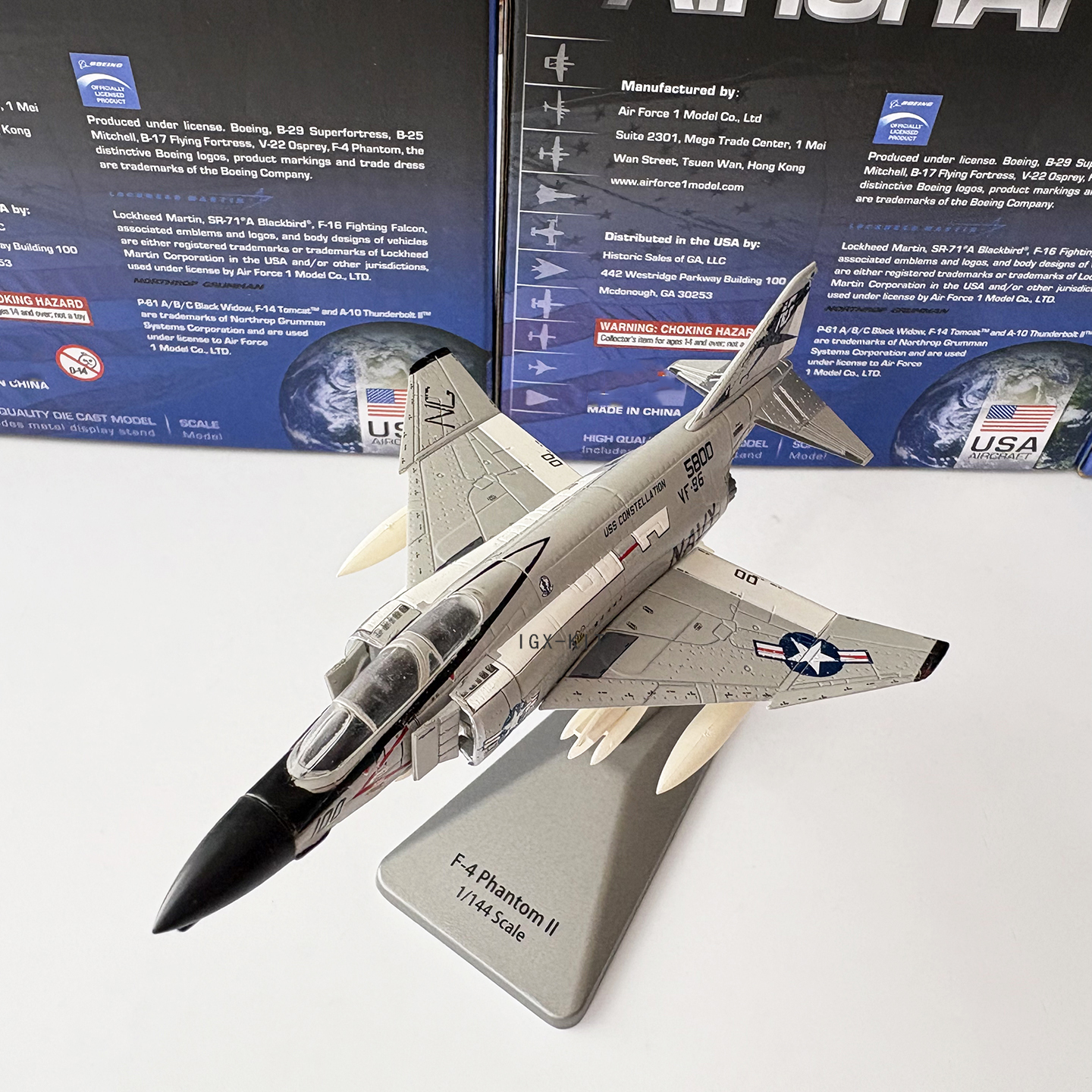 1/144 Scale US F-4 Phantom II  - đánh giá và giá Model Kit Jet