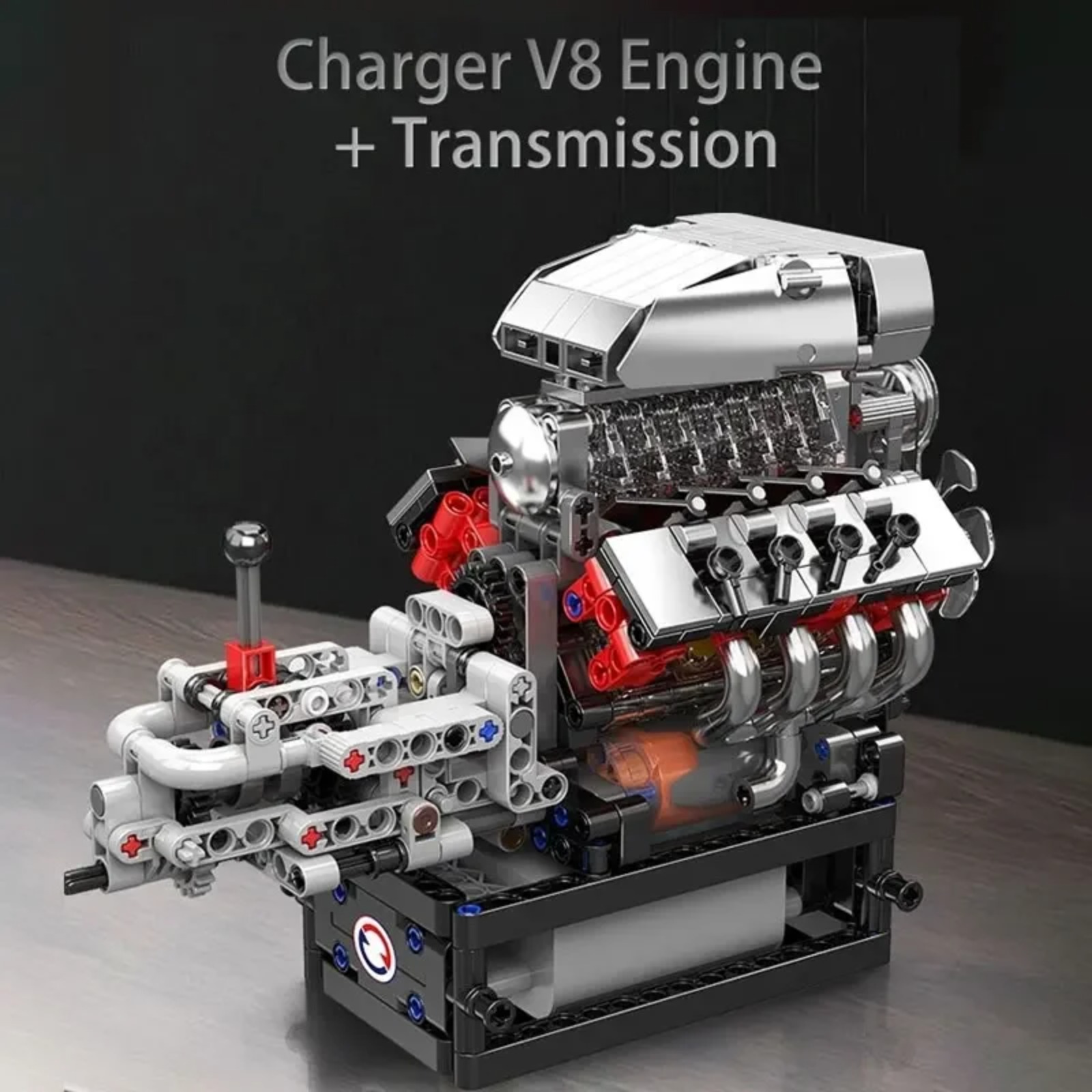 Mould King 10225 V8 Engine Mod - đánh giá và giá Model Kit Engine V8