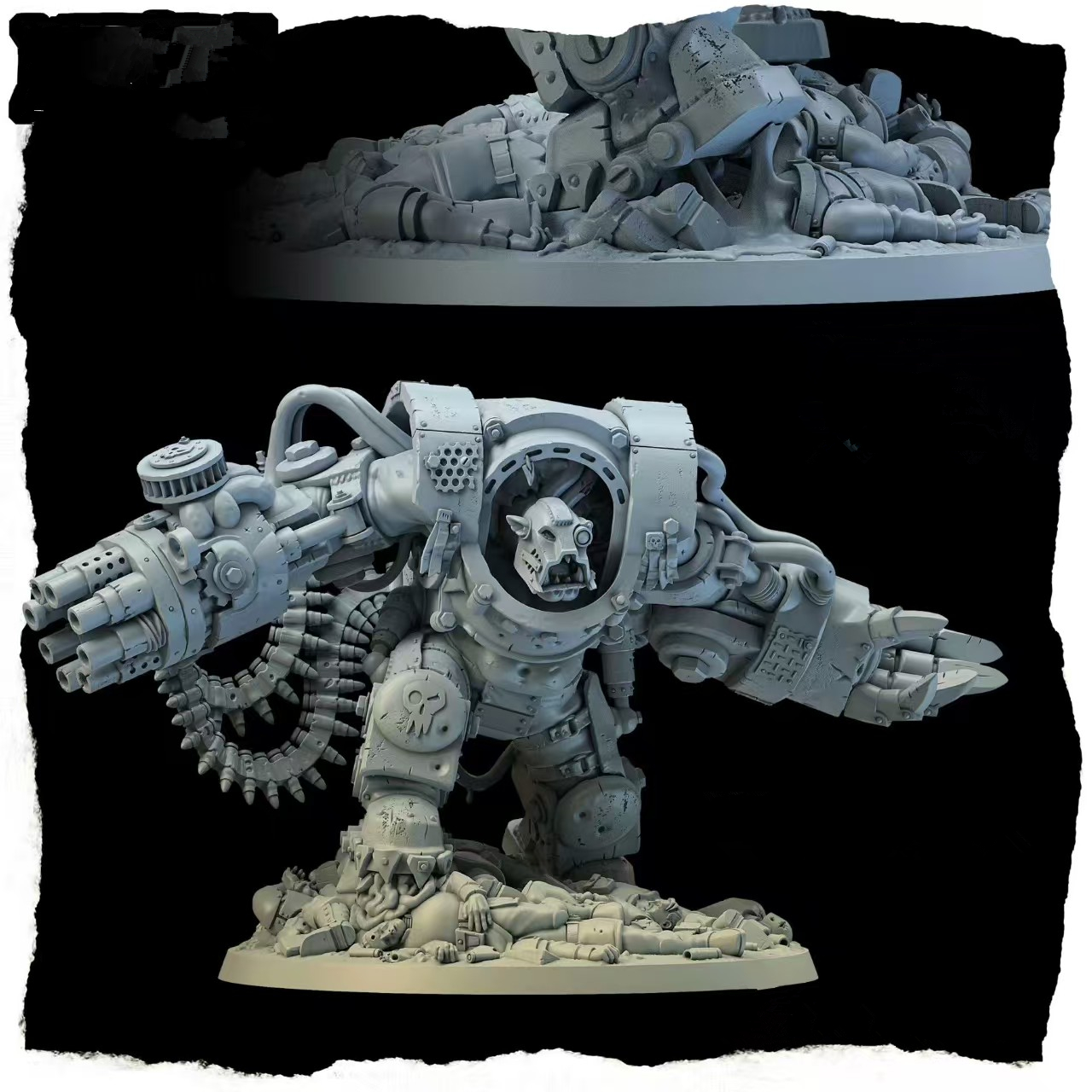 Resin Kit Wargame 28523 Orc Bo - đánh giá và giá Model Kit Dinosaur