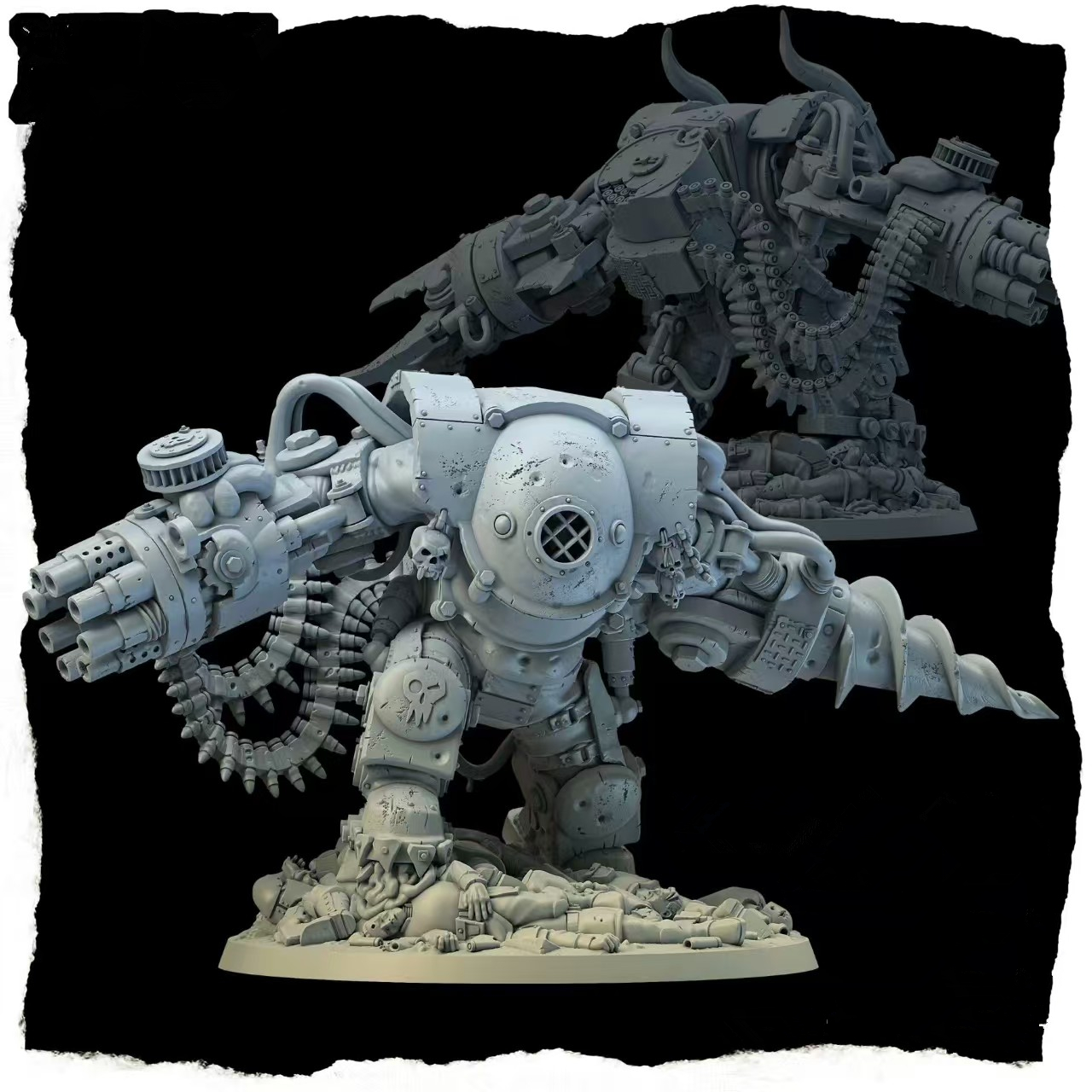 Resin Kit Wargame 28523 Orc Bo - đánh giá và giá Model Kit Dinosaur