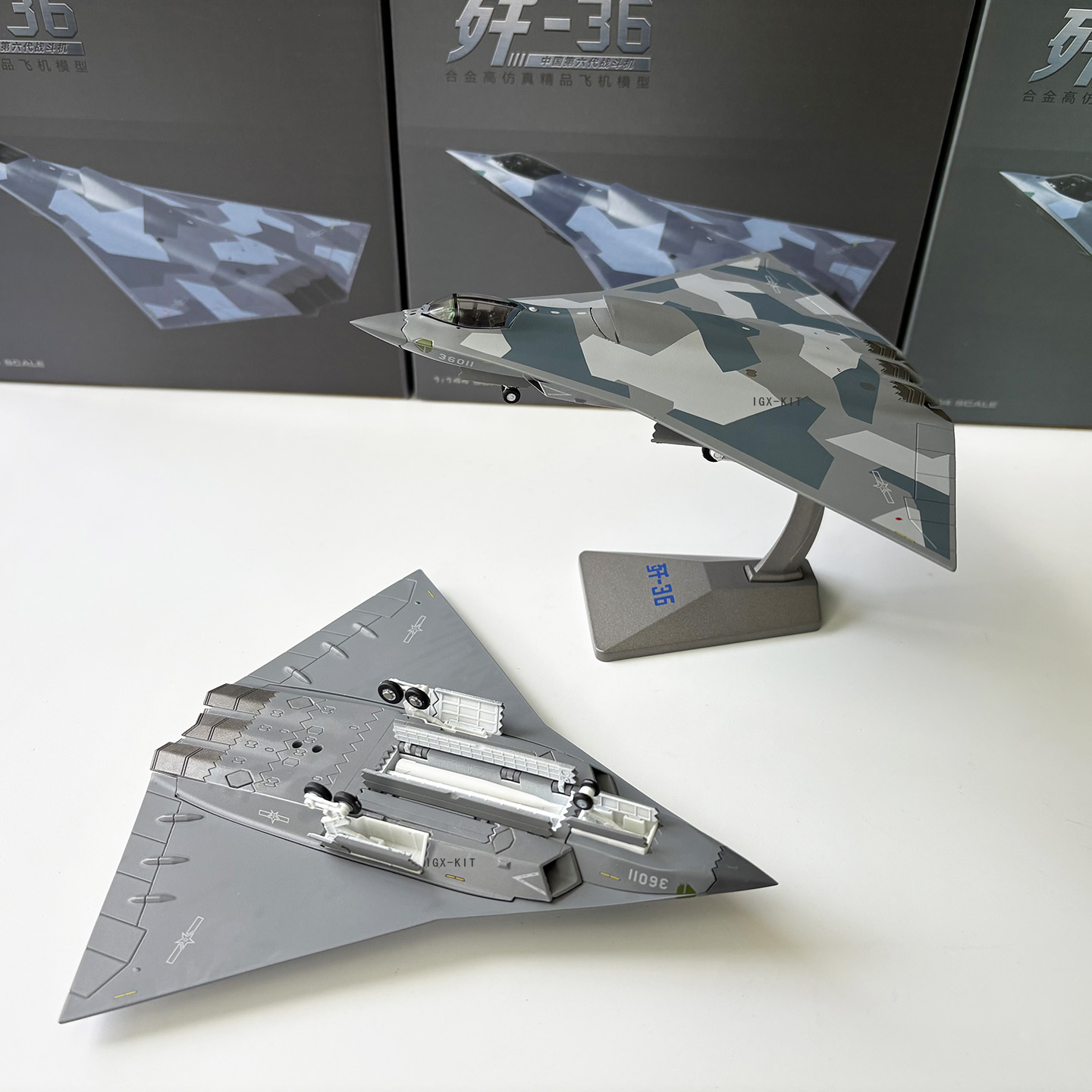1/144 J-36 Chinese 6th Generat - đánh giá và giá Model Kit Jet