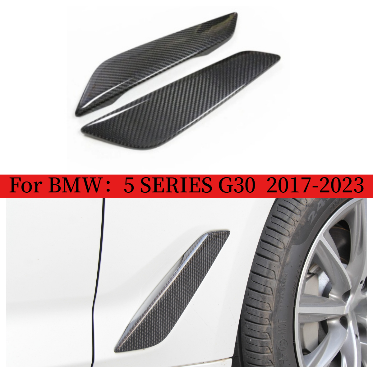 Dry carbon fiber side fender t - đánh giá và giá Model Kit Bmw