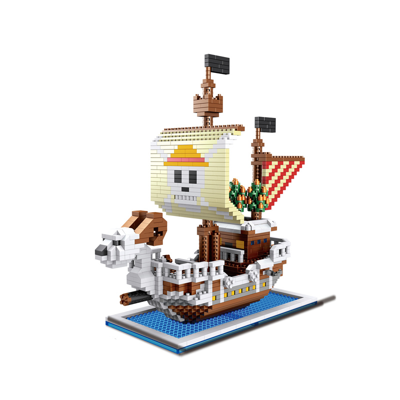 Một Mảnh Tàu Cướp Biển Xây Dựn - đánh giá và giá Model Kit Thousand Sunny
