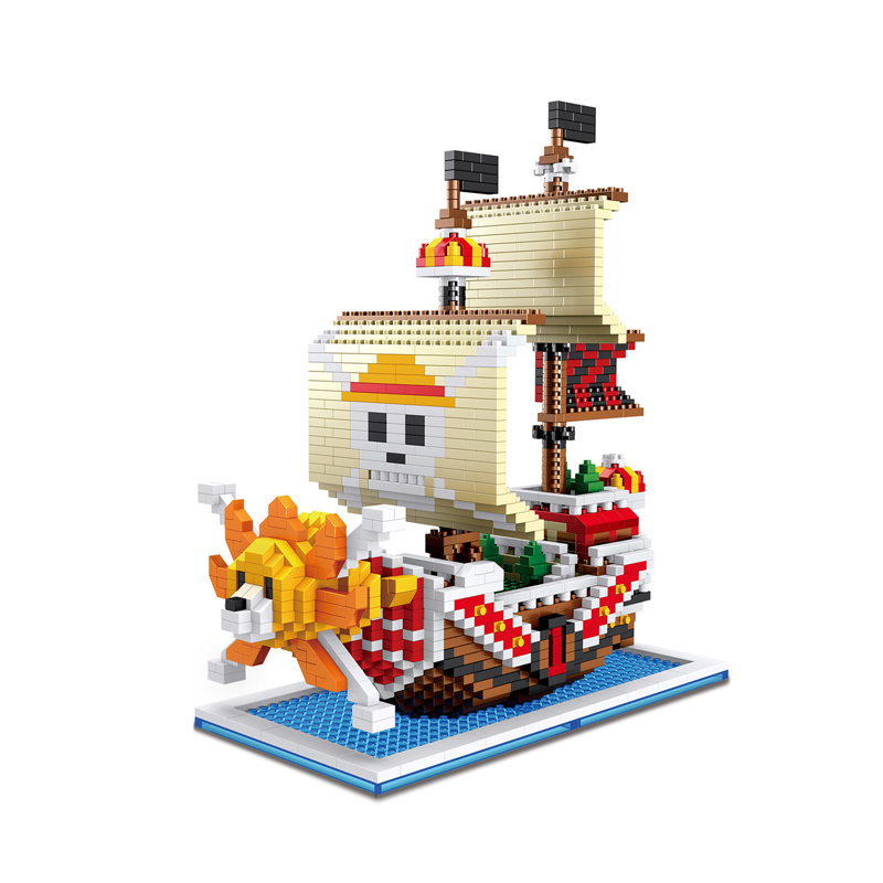 Một Mảnh Tàu Cướp Biển Xây Dựn - đánh giá và giá Model Kit Thousand Sunny