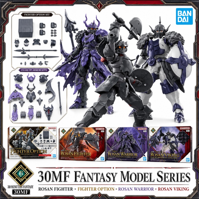 Original Bandai 30MF Rosan Fig - đánh giá và giá Model Kit Japan Shop