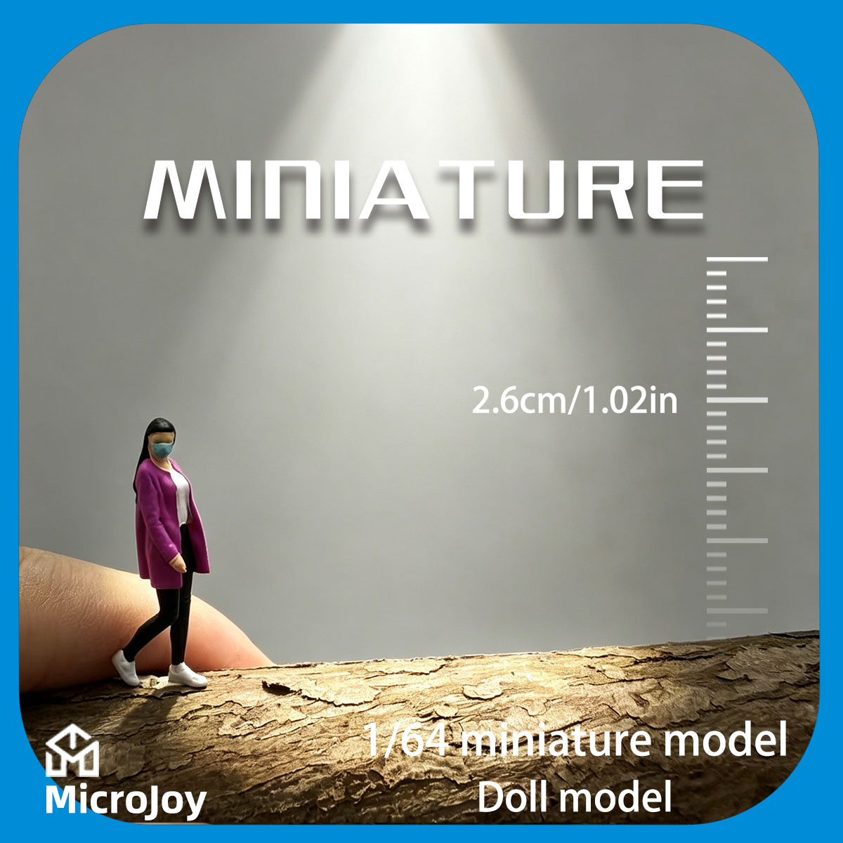 Miniature Figure Model 1:64 Sc - đánh giá và giá Model Kit Train