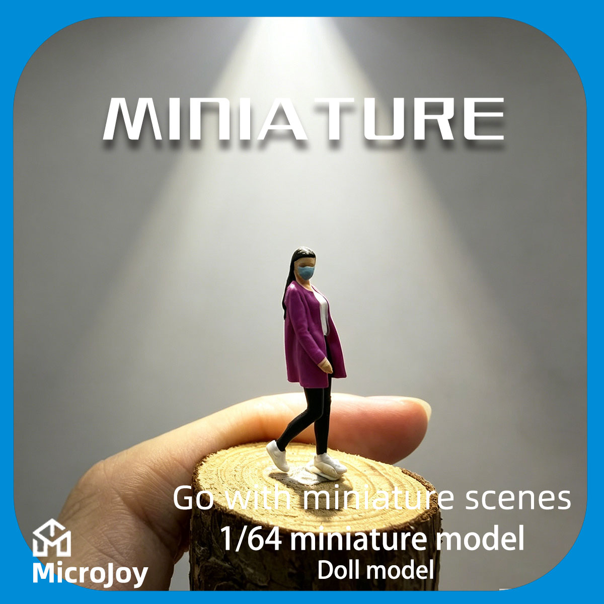 Miniature Figure Model 1:64 Sc - đánh giá và giá Model Kit Train