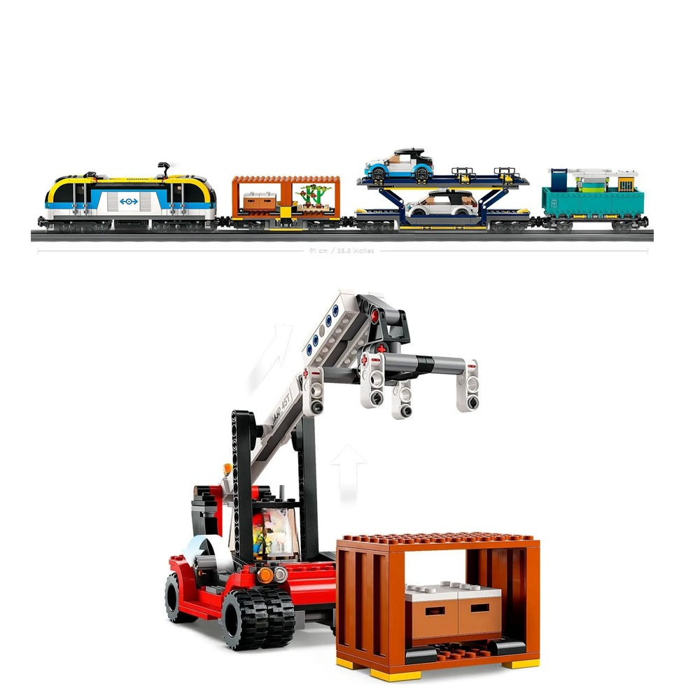 1153PCS City Freight Train Rai - đánh giá và giá Model Kit Train