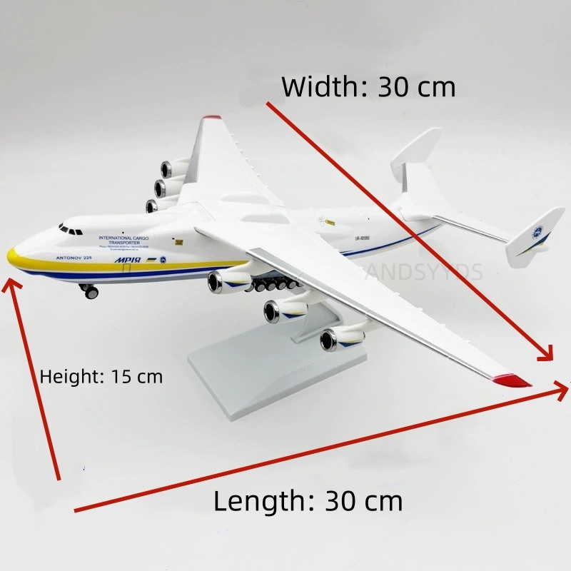 Ukraine Antonov AN225 Mriya 20 - đánh giá và giá Model Kit Ukraine