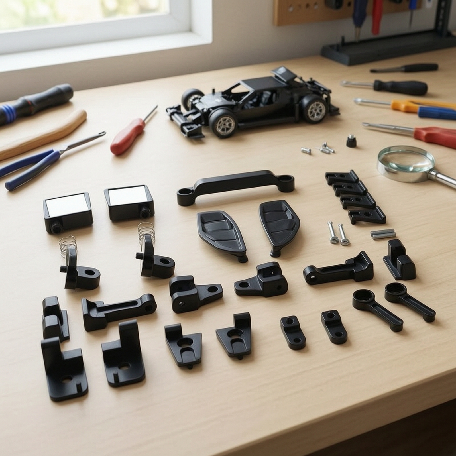 RC Metal Upgrade Parts Kit Str - đánh giá và giá Model Kit Motor