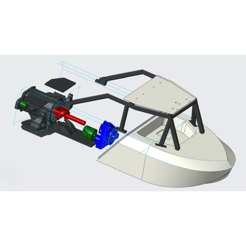 DIY Kit Upgrade Parts Boat Acc - đánh giá và giá Model Kit Jet