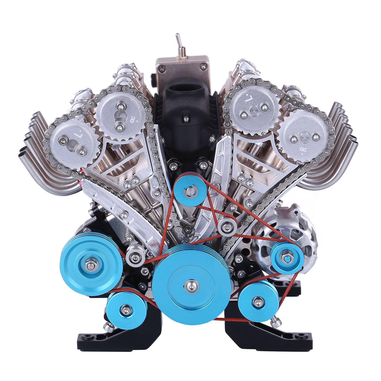 500+Pcs DIY V8 Engine Model Me - đánh giá và giá Model Kit Engine V8