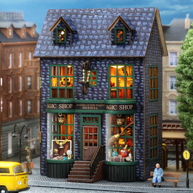DIY Wooden Miniature Model Kit - đánh giá và giá Model Kit Japan Shop