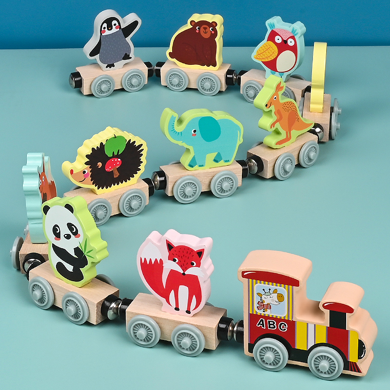 Magnetic Wooden Small Train To - đánh giá và giá Model Kit Train