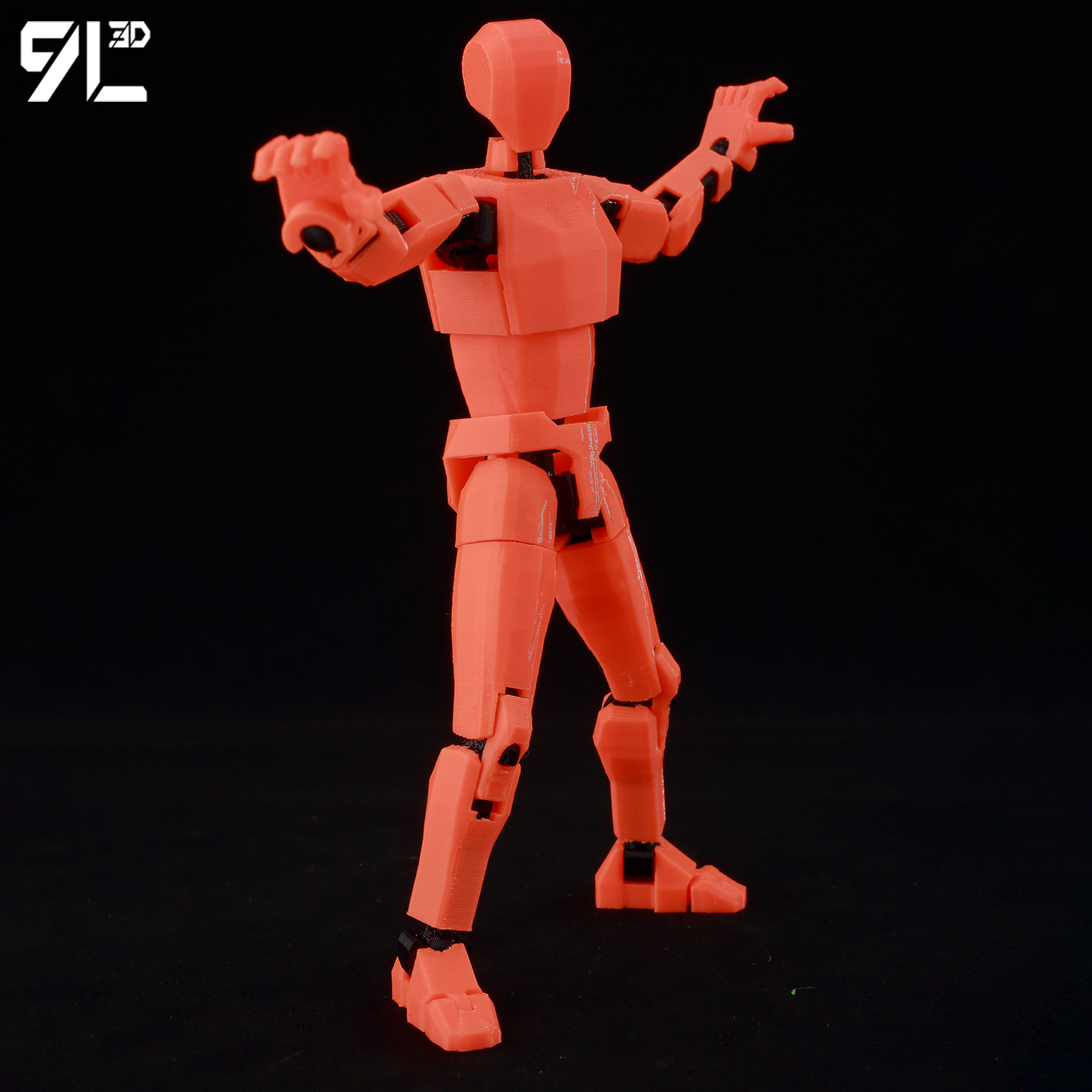 9L 3D Printed Articulated Dumm - đánh giá và giá Model Kit Robot